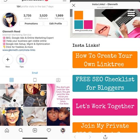 How To Create Your Own Linktree For Instagram The Visibility Method