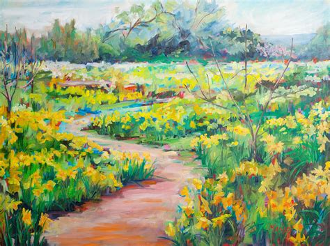 Suenos de Primavera Painting by Marie Massey | Fine Art America