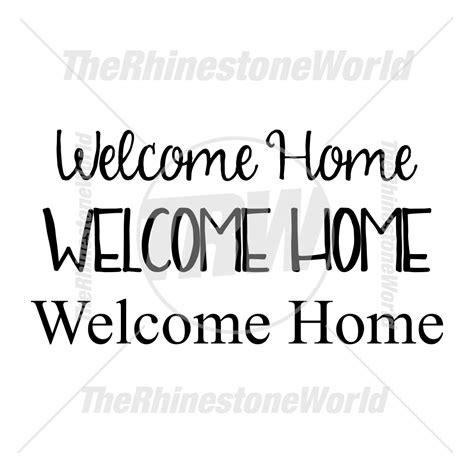 Welcome Home Vector At Collection Of Welcome Home