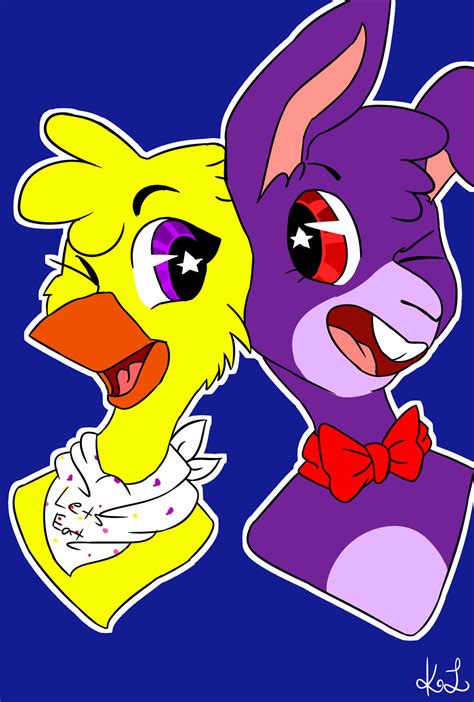 Bonnie and Chica by 4kadd on DeviantArt