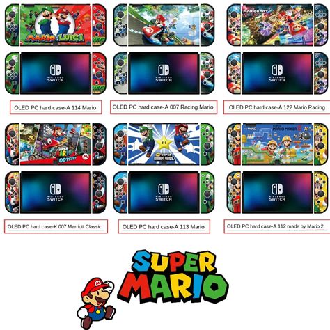 Funda Protectora De Super Mario Bros Para Nintendo Switch Carcasa