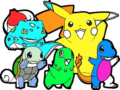 Hình vẽ Pokemon đẹp, cute, dễ thương, đáng yêu nhất