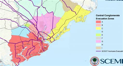 Sc Evacuation Zones