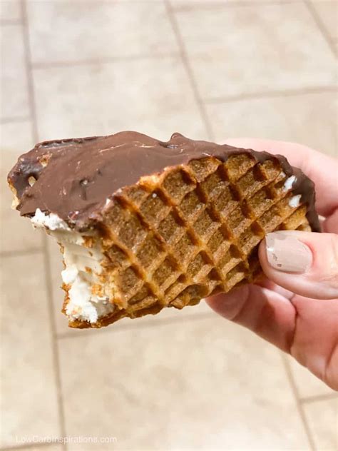 Keto Choco Taco Ice Cream Sandwich Recipe - Low Carb Inspirations