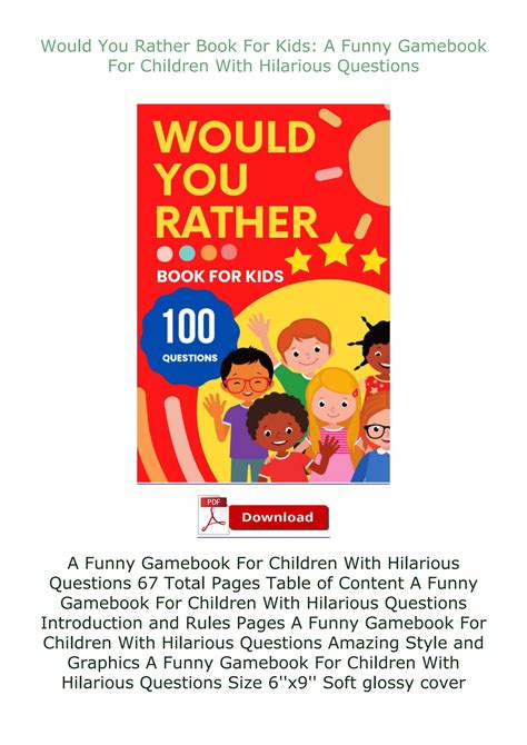 Would You Rather Book For Kids The Ultimate Inter 7