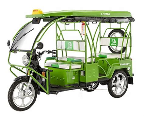 Lohia Comfort Seater Electric Rickshaw At Rs Lohia Comfort