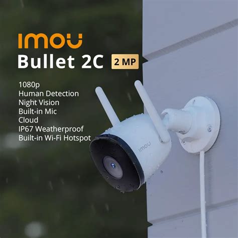 Dahua Imou Bullet C Mp Wifi Ip Outdoor Camera Smart Brands Pakistan