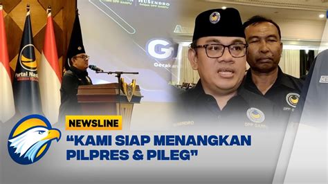 GARPU NasDem Siap Menangkan Pilpres Pileg 2024 YouTube