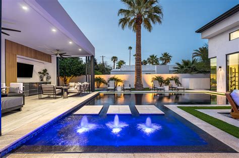 Pool Design Spotlight Moody And Modern Project — Presidential Pools And Spas