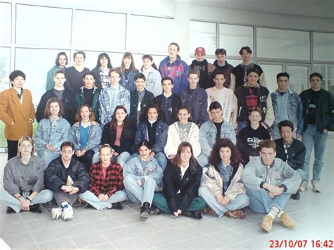 Photo de classe 2nde de 1994 Lycée Du Granier Copains d avant