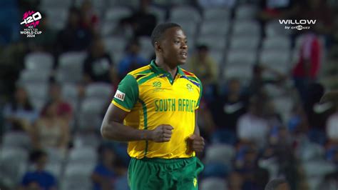 Kagiso Rabada Wickets Vs Afghanistan Sa Vs Afg Semi Final Match