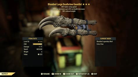 Best Fallout 76 Legendary Weapons For Sale Cheap Price Guaranteed