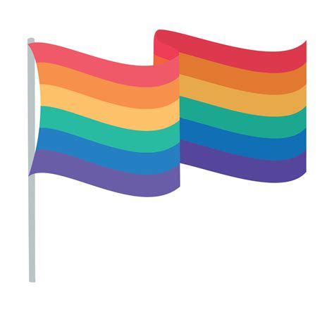 colored lgbtq flag 21375179 Vector Art at Vecteezy