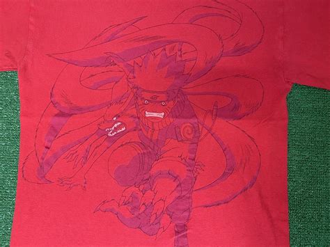 Vintage Naruto Uzumaki Kurama Nine Tails Fox Anime T Gem