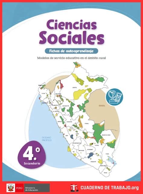 Ciencias Sociales 4 Secundaria Fichas De Autoaprendizaje