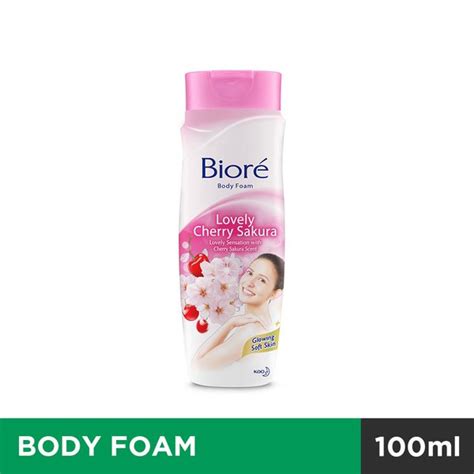 Jual Sabun Cair Biore Body Foam Cherry Sakura Refill Ml Pink Body