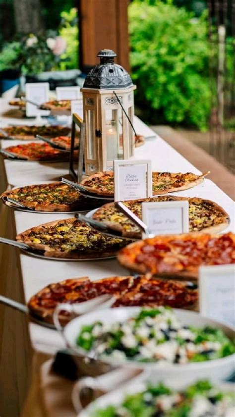 28 Fun Ways To Organize A Pizza Bar At Your Wedding Artofit