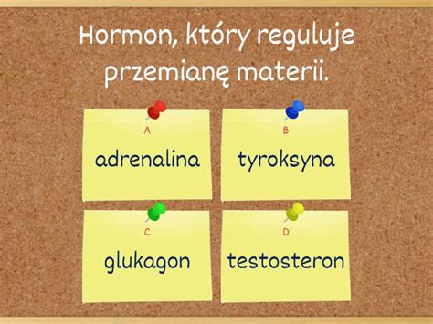 Regulacja Nerwowo Hormonalna Klasa Test