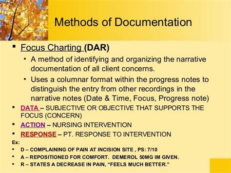 Documentation And Reporting