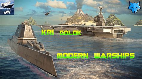 KRI Golok Gameplay MODERN WARSHIPS YouTube