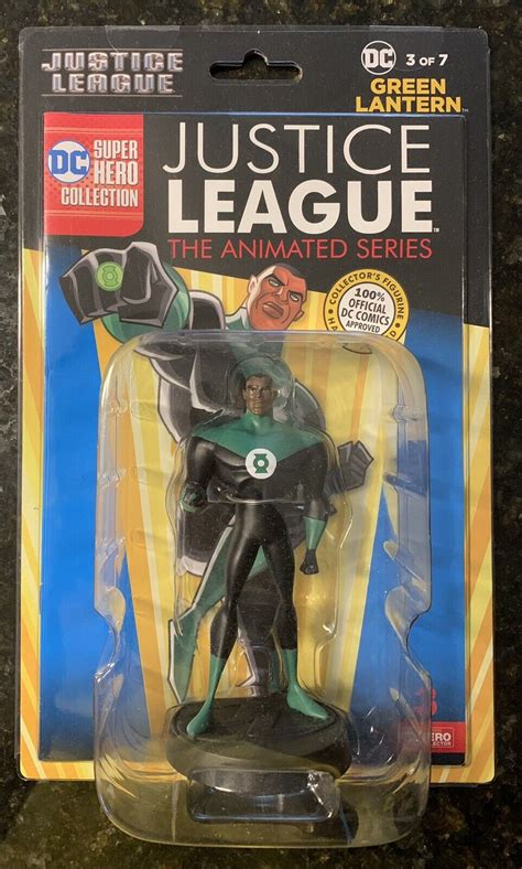 Eaglemoss Green Lantern Justice League Animated W Mag Dc John