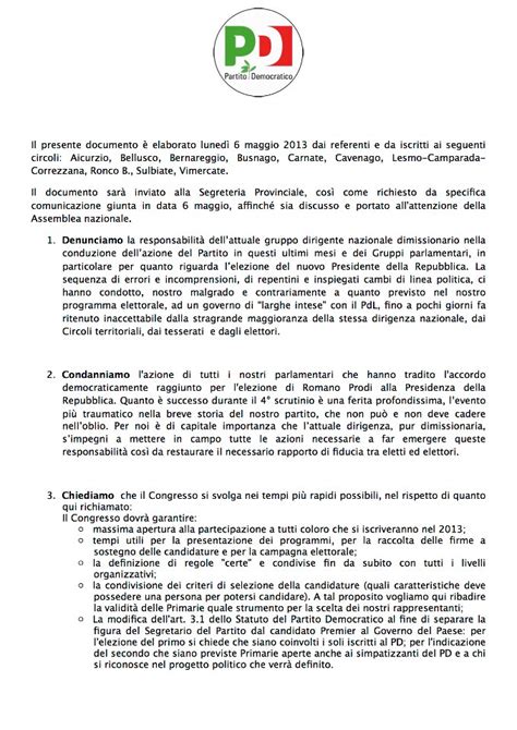 Teorema La Quadratura Del Circolo La Lettera Dei Circoli PD Del