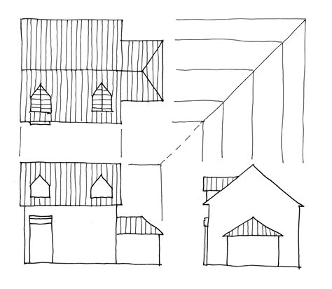 House Top View Drawing at PaintingValley.com | Explore collection of ...