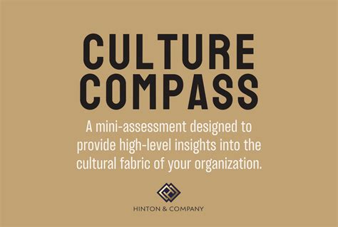 Culture Compass Hinton And Company