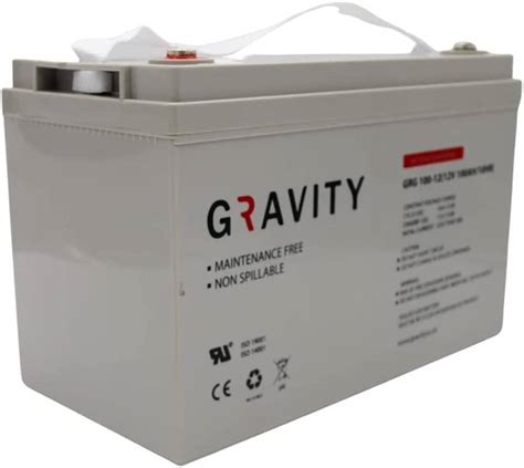 Gravity 12V 100Ah GEL Deep Cycle VRLA Battery Perfect For Solar Wind