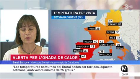 TV3 Cat On Twitter RT Elsmatins Sarai Sarroca De Meteocat