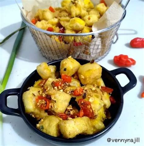 Resep Olahan Tahu Kuning Goreng Lezat Bergizi Dan Mudah Dibuat