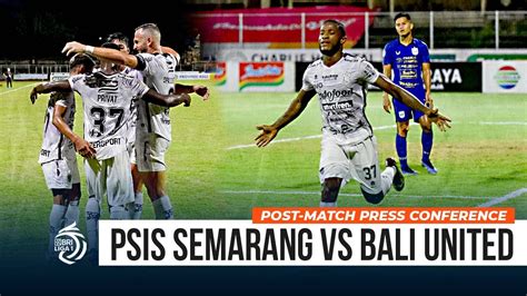 Teco Puas Meski Bali United Hanya Menang Tipis Jumpa Pers Liga 1 2021