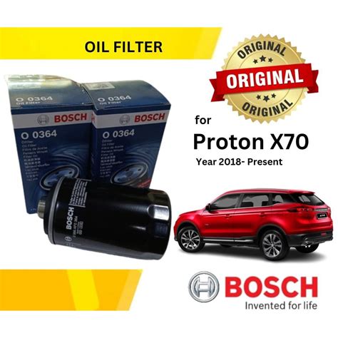 Proton X70 Bosch Oil Filter Audi A3 A4 A5 A6 Q3 Q5 TT VOLKSWAGEN