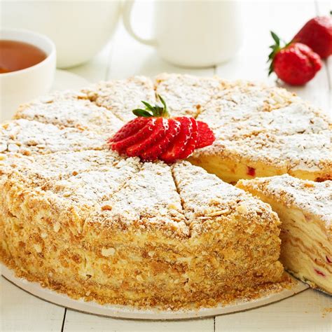 Tarta Napole N Sin Horno La Irresistible Receta Con Milhojas Rusa Con