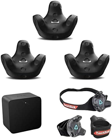 Amazon HTC 3 Pack Vive Tracker 3 0 Bundle With Base Station 1 0