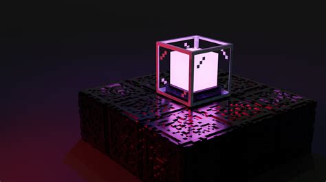 A Beacon with Block Of Netherite underneath it : r/Minecraft