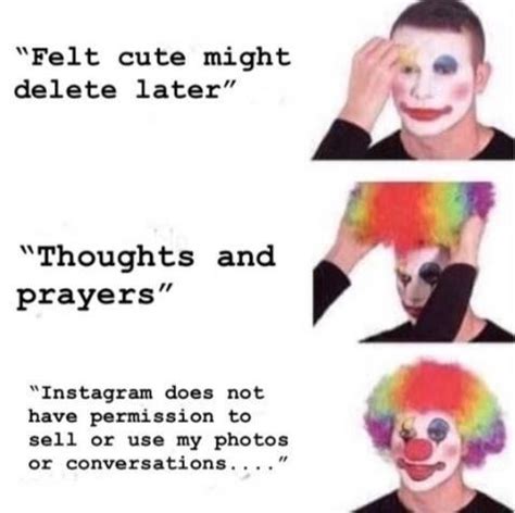 Instagram Clowns Meme By Mustafafleur Memedroid