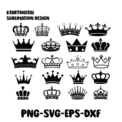 Royal Crown Svg File King Crown Svg Queen Crown Svg Princess Tiara