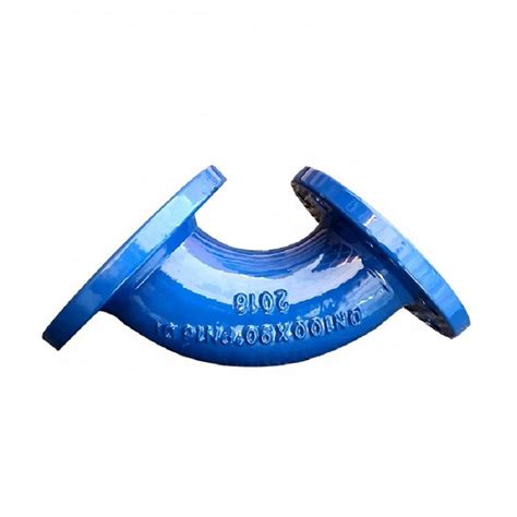 ISO2531 Ductile Cast Iron Double Elbow Di Flange 90 Degree Bend Pipe