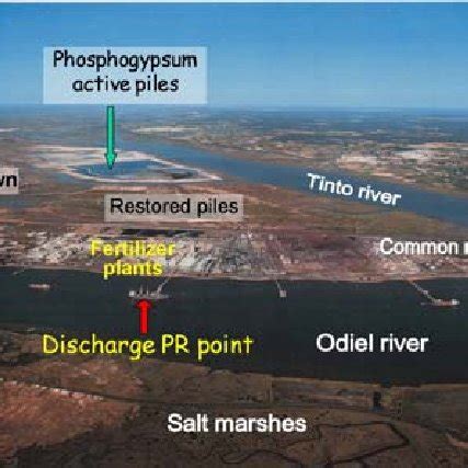 Photography of the zone where are located the Phosphogypsum stacks of ...