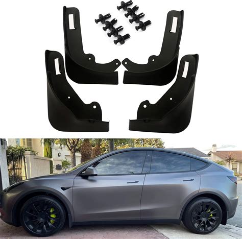 Amazon Nansure Car Mud Flaps Compatible With Tesla Model Y 2025