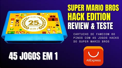 Cartucho De Famicom Nes Super Mario Bros Colection Hack Edition Do