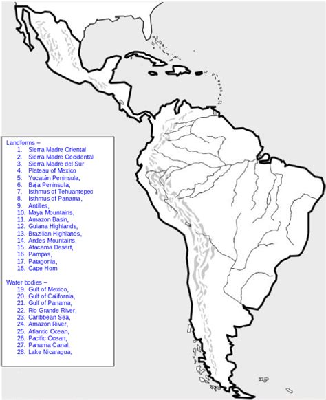 Sierra Madre Oriental Map - United States Map