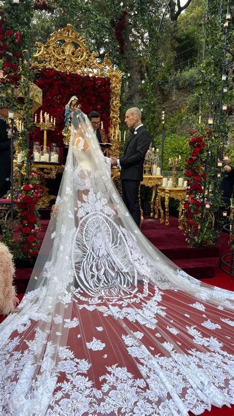 Kourtney Kardashian Shares Inspiration Behind Dolce & Gabbana Wedding Dress