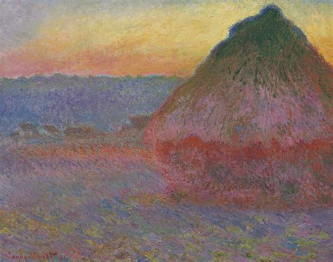 Claude Monet Haystacks Gallery Draw Paint Academy