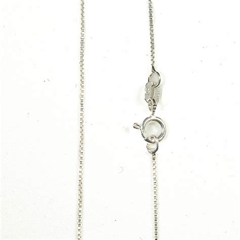 Cadena Veneciana De Plata 925 Collar Para Mujeres Y Niñas Joyas DM