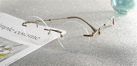 Erianne Rimless Prescription Glasses - Bronze | Women's Eyeglasses | Payne Glasses