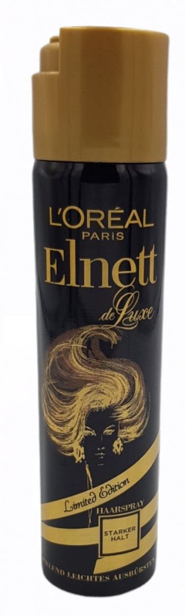 L Oreal Paris Elnett De Luxe Hairspray Strong Hold Ml