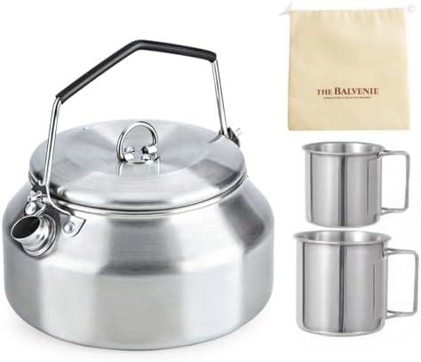 Amazon Redcamp L Outdoor Camping Kettle Lightweight Stainless