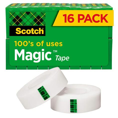 Scotch 34w Magic Tape General Purposeoffice Tape 3m